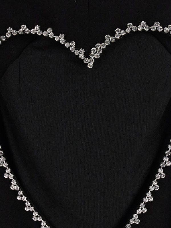 'Crystal Heart Back' dress - immagine 4