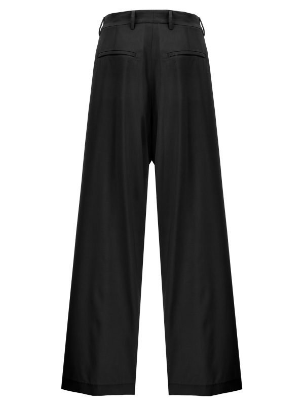 Wide leg wool pants - immagine 2