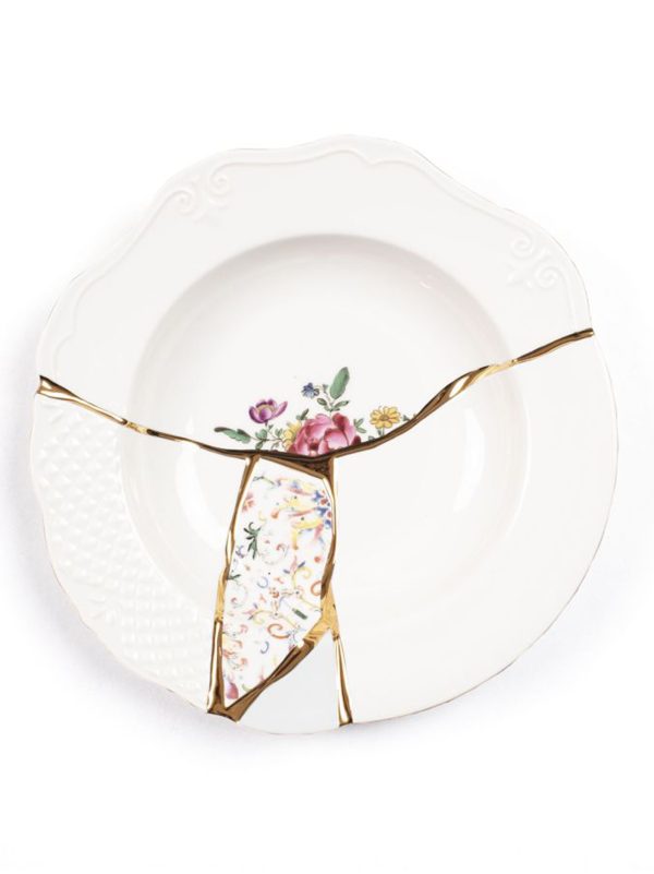 Soup plate 'Kintsugi' ⌀ 22 cm