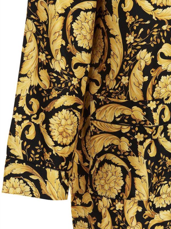 'Baroque' pajama shirt - immagine 4