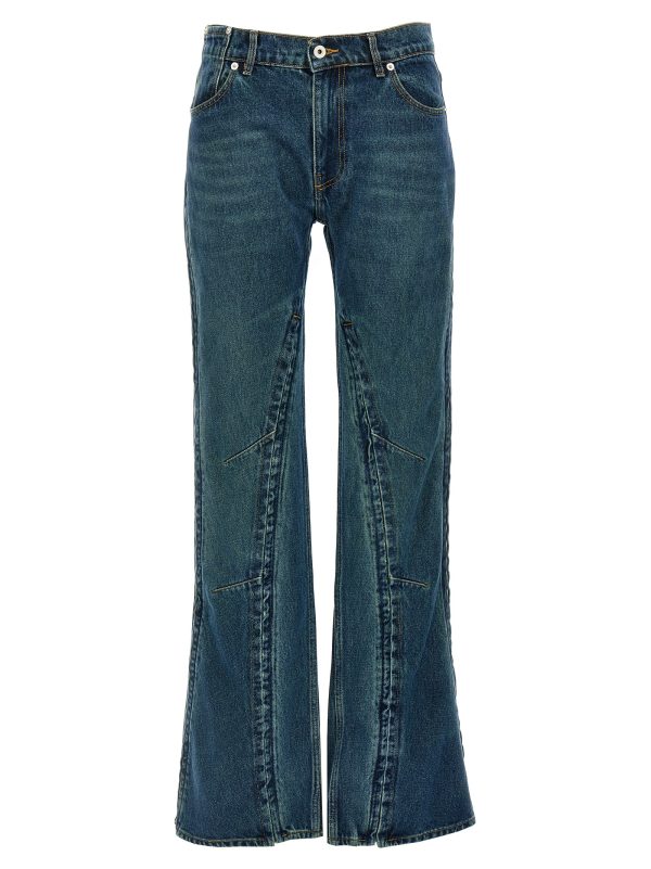 'Evergreen Hook and Eye' jeans