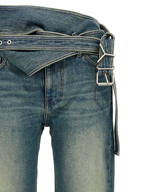 'Wrap Belt' jeans - immagine 3