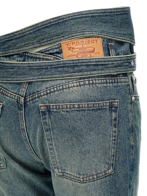 'Wrap Belt' jeans - immagine 4