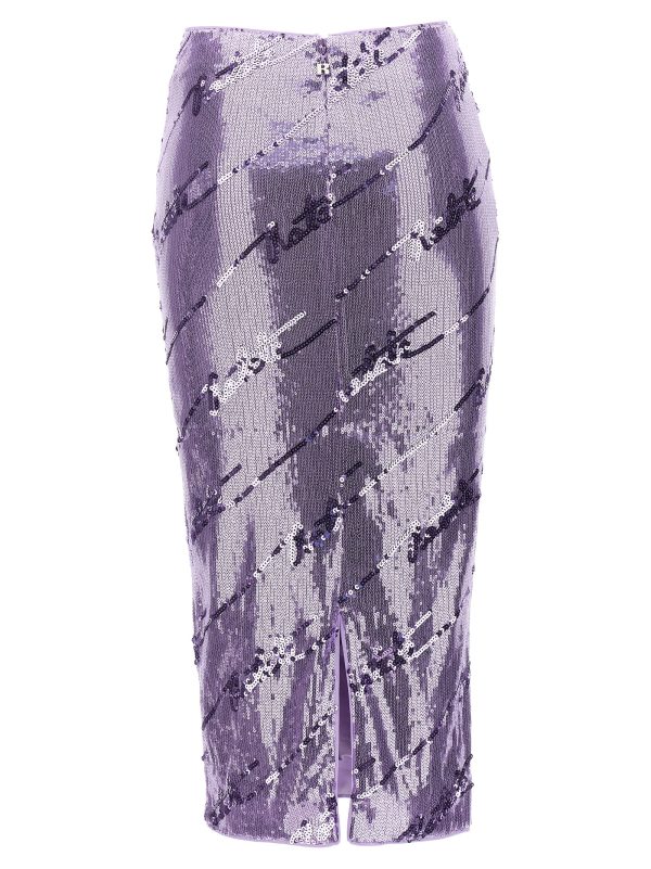 Sequin midi skirt - immagine 2