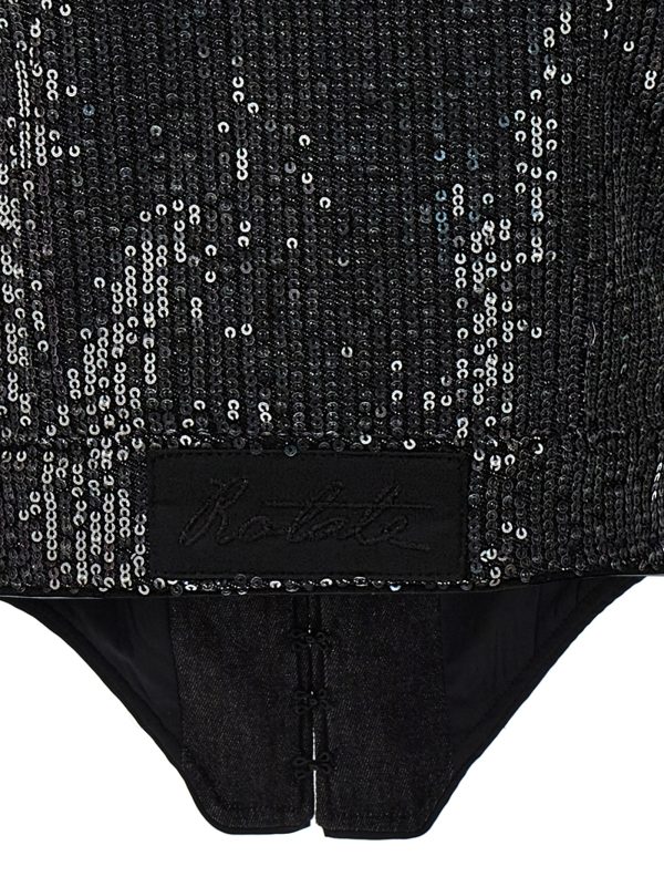 Sequin cropped jacket - immagine 4