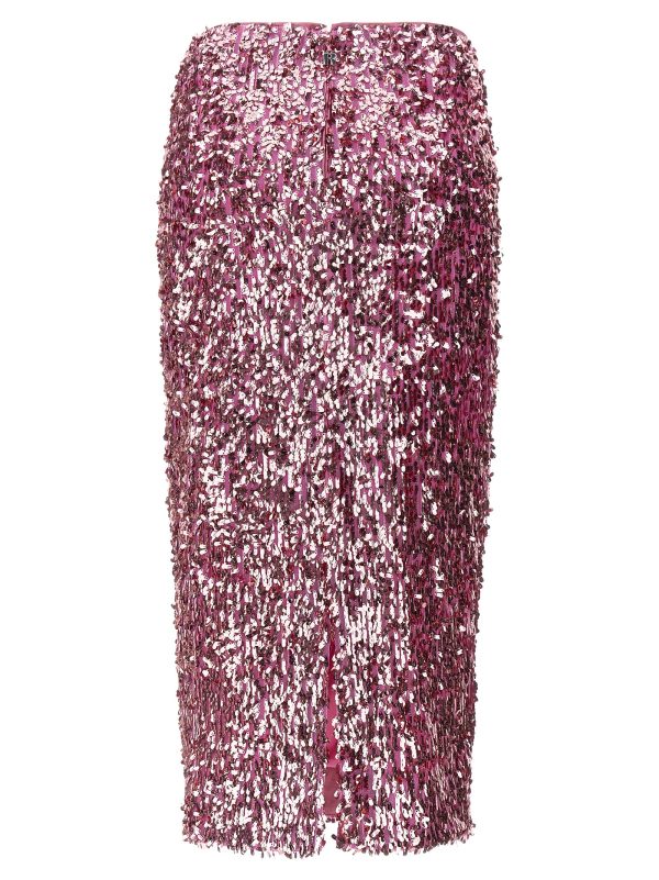 Sequin midi skirt - immagine 2