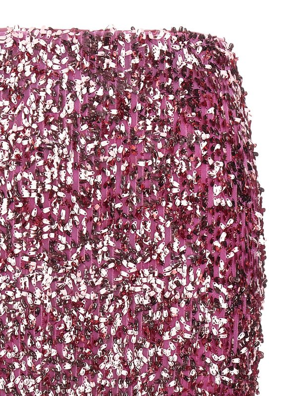 Sequin midi skirt - immagine 3