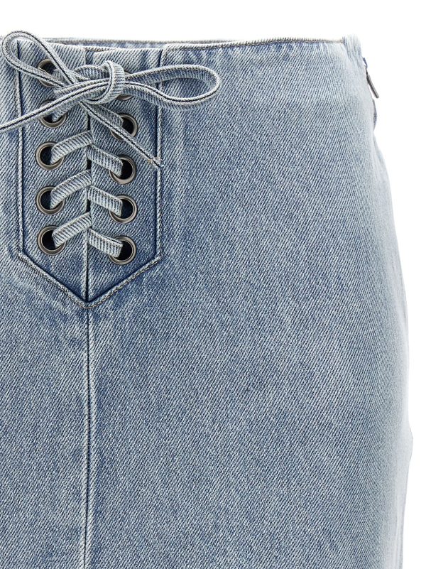 Mini denim skirt - immagine 3