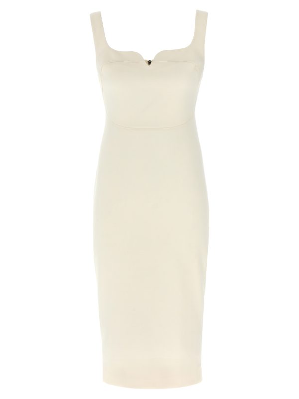 Heart neckline dress