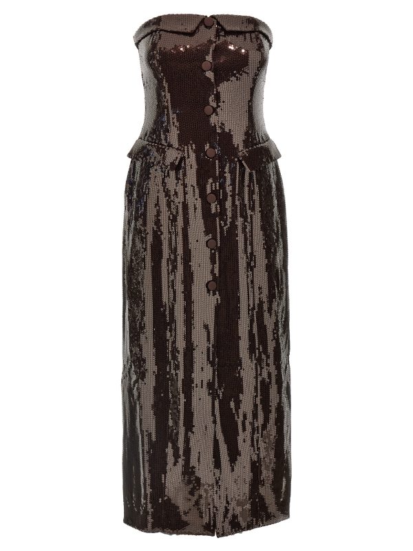 Sequin midi dress - immagine 2