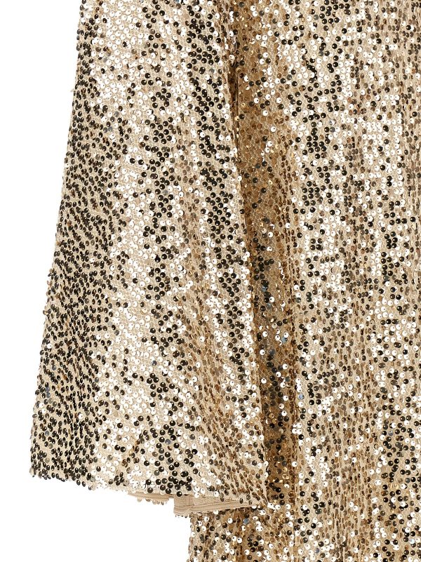 'Net Sequins Maxi' dress - immagine 4