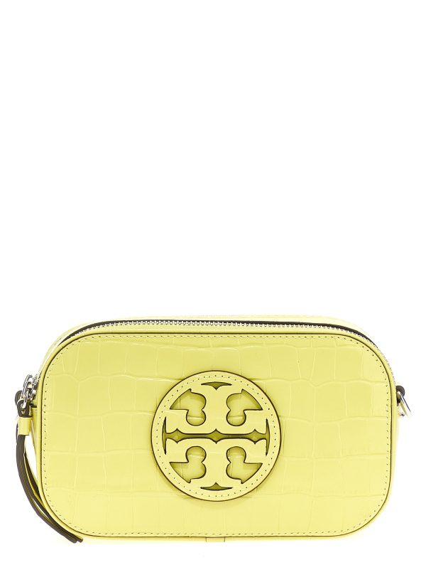 'Miller Croc Embossed Mini' crossbody bag