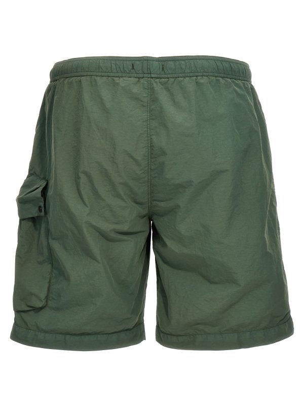 Logo badge cargo swim shorts - immagine 2