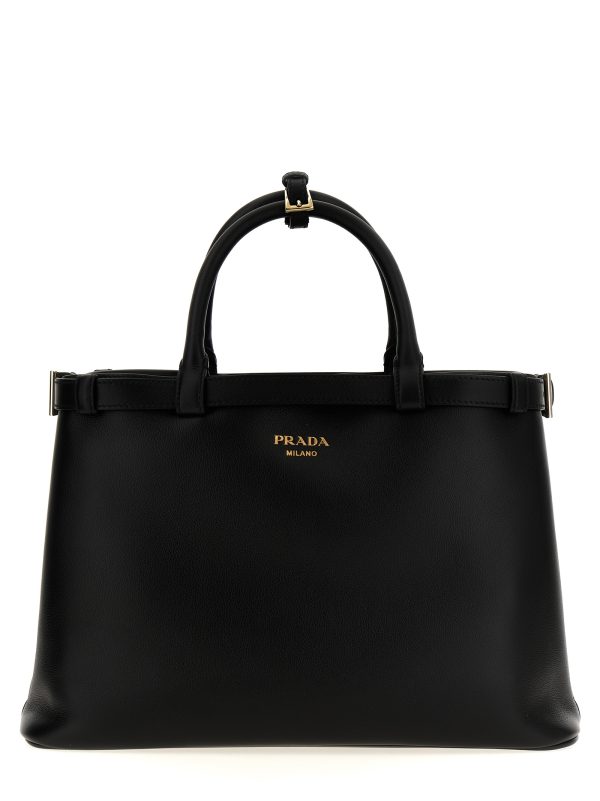 'Prada Buckle Medium' handbag