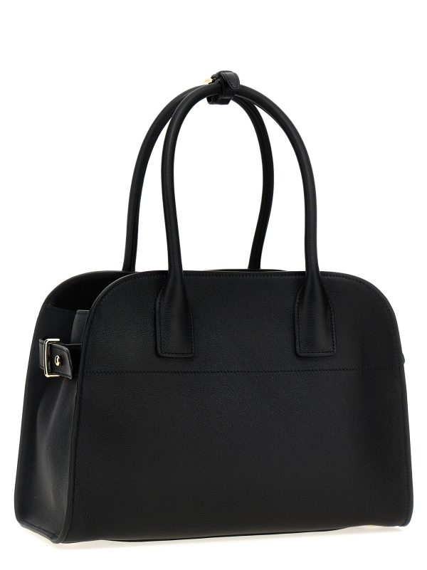 Midi leather shopping bag - immagine 2