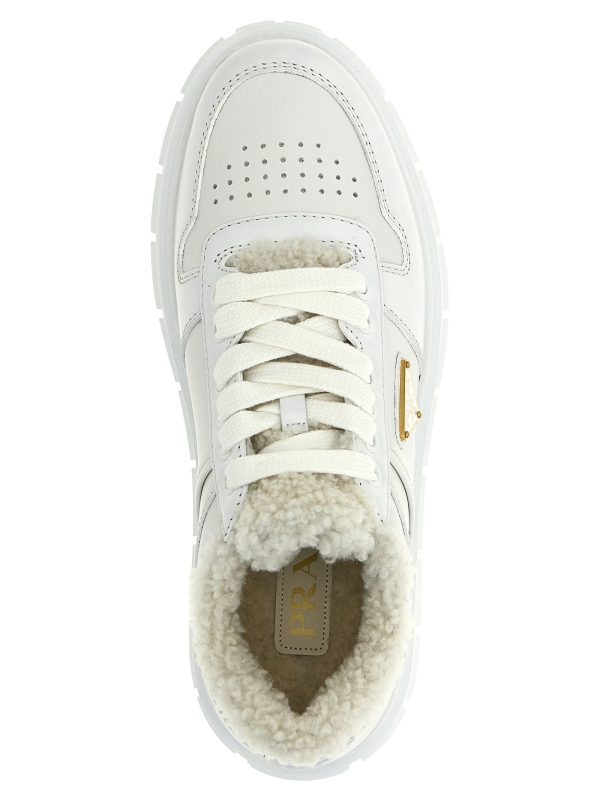 Sheepskin leather sneakers - immagine 4