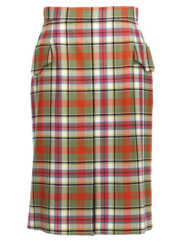 'Waistcoat' skirt