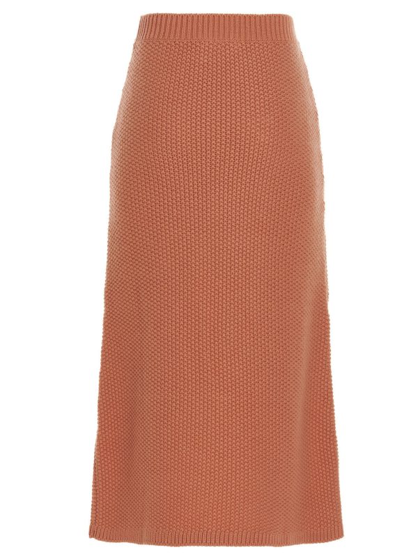 Knit long skirt - immagine 2