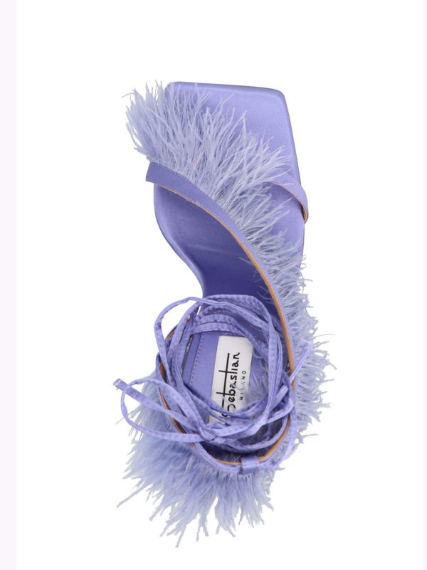 'Feather Wrap’ sandals - immagine 3