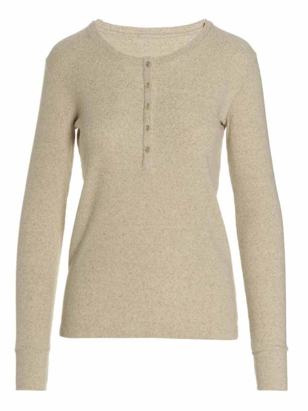 'Coralie’ henley sweater