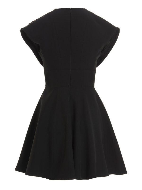 Plisse detail mini dress - immagine 2