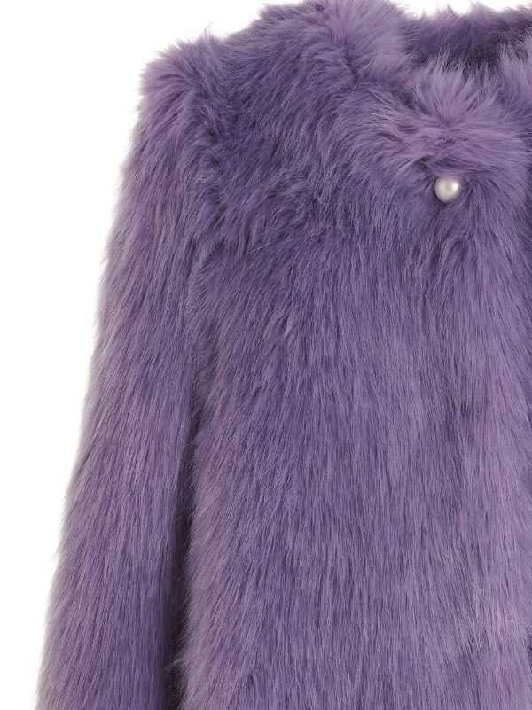 'Kate' faux fur coat - immagine 3