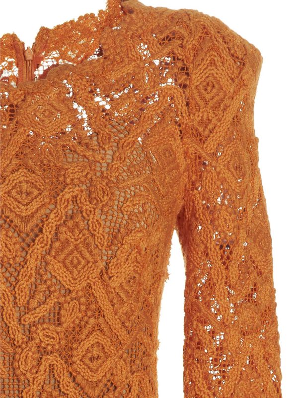 Macramé lace dress - immagine 3