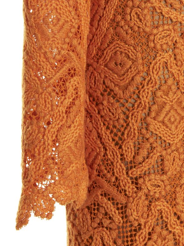 Macramé lace dress - immagine 4