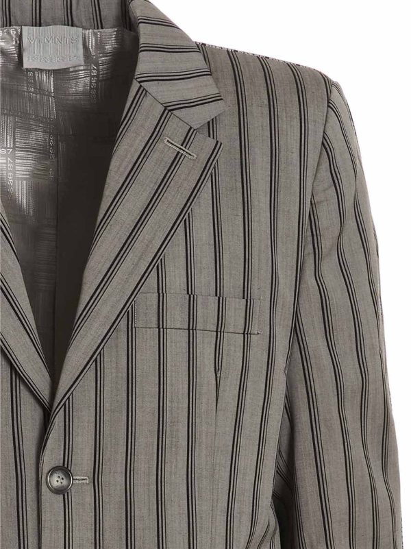 Striped long coat - immagine 4