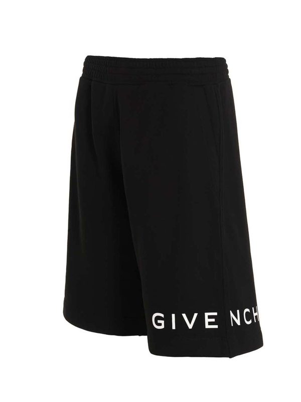 Logo print bermuda shorts - immagine 2