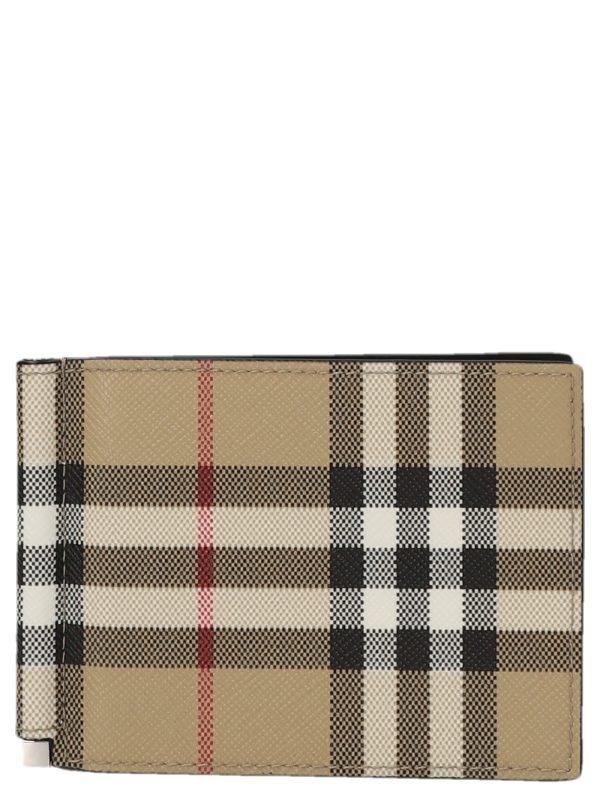 ‘Vintage Check’ wallet