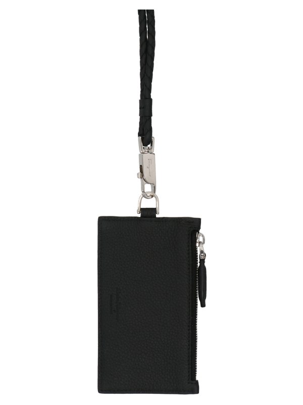 'Gancio' card holder with a shoulder strap - immagine 2