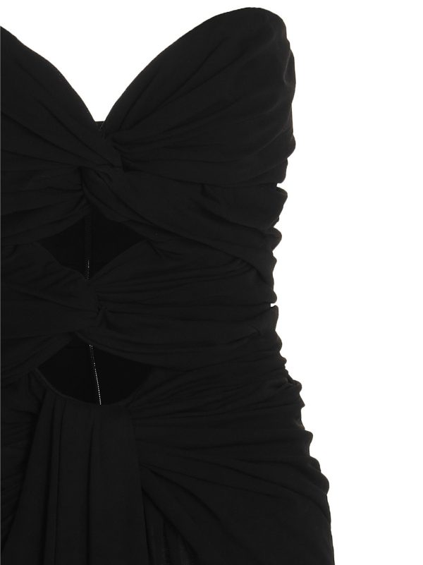 Draped cut out dress - immagine 3