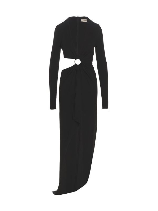 Cut-out long dress