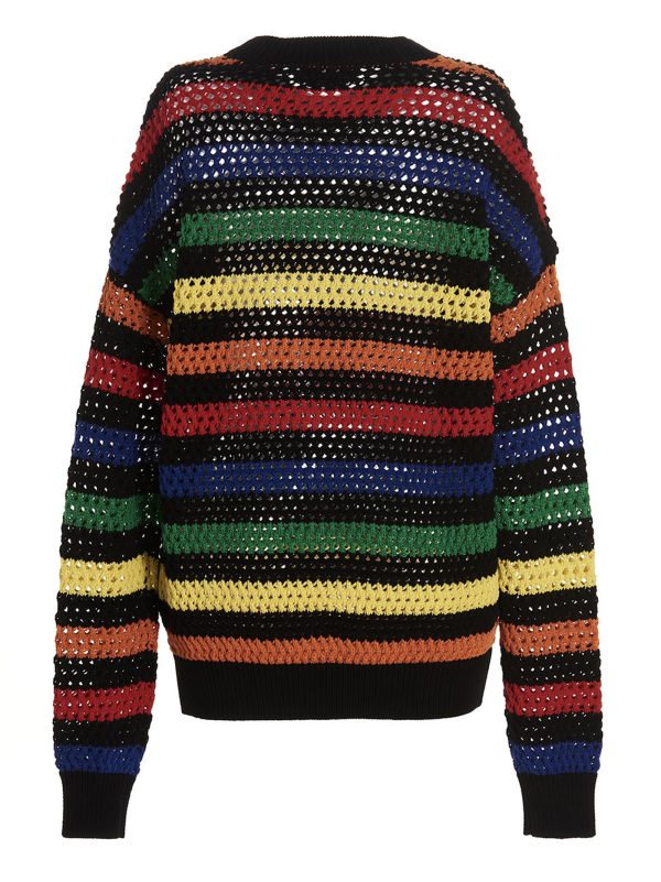 Multicolor striped sweater - immagine 2