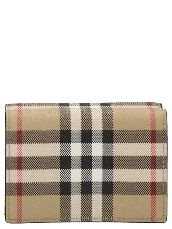 'Vintage Check' wallet