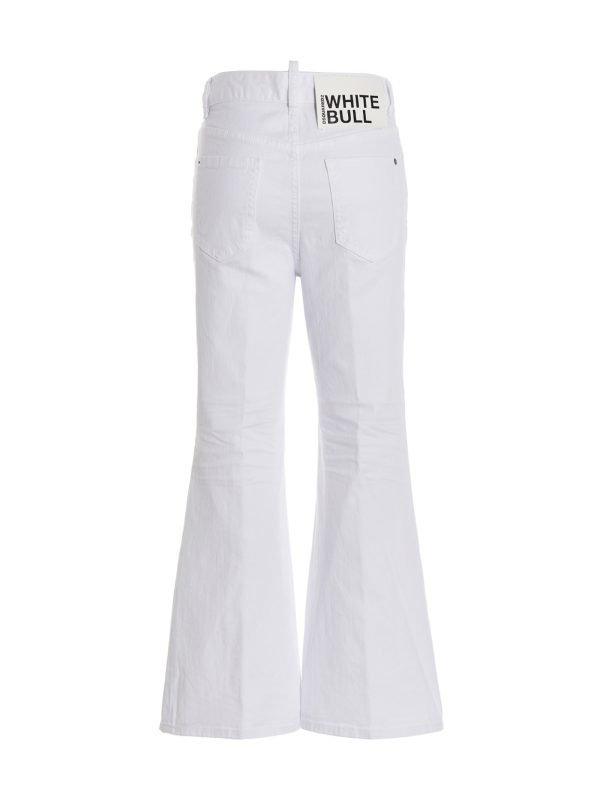 'Super Flared Cropped' jeans - immagine 2