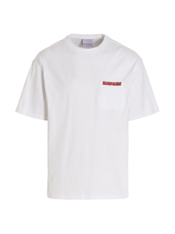 T-shirt 'Mauve Pocket'