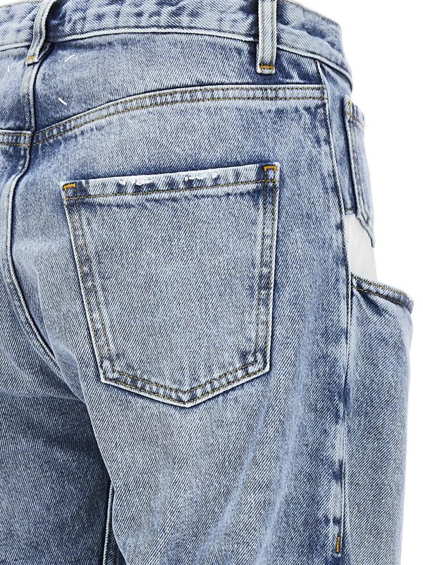 jeans tagli laterali - immagine 4