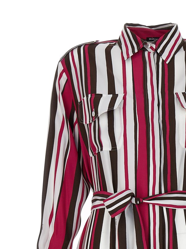 Striped shirt dress - immagine 3