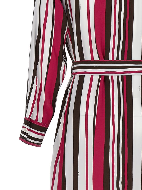 Striped shirt dress - immagine 4