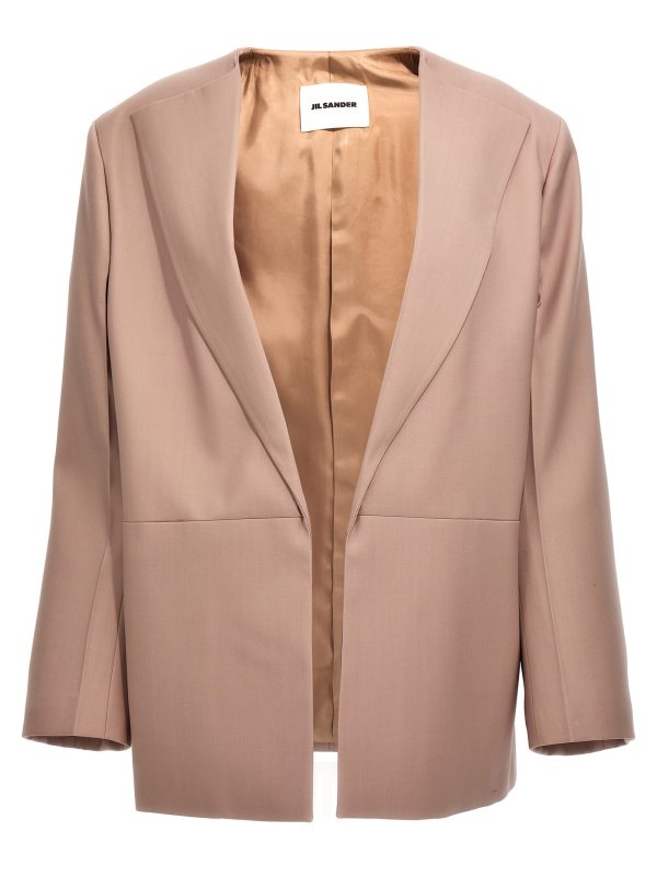 Single-breasted blazer jacket