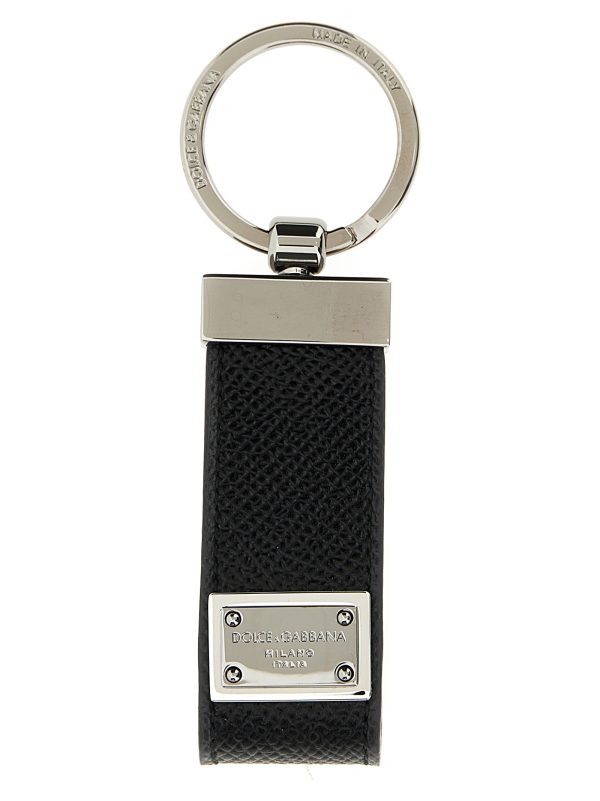 Logo plaque keyring