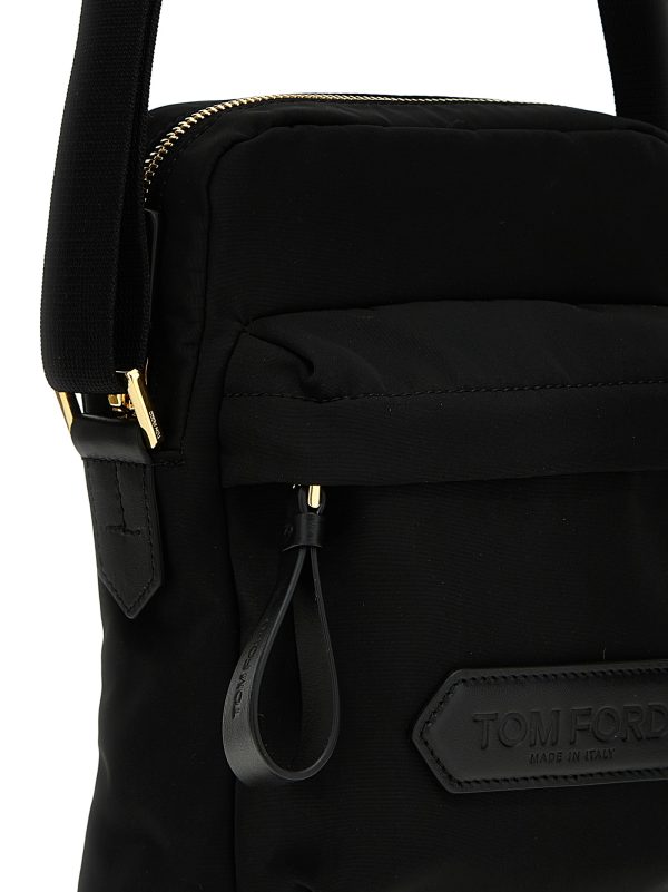 Logo nylon crossbody bag - immagine 3