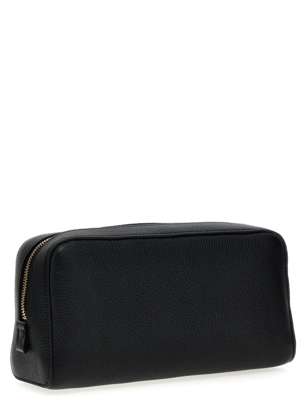 Logo leather beauty case - immagine 2