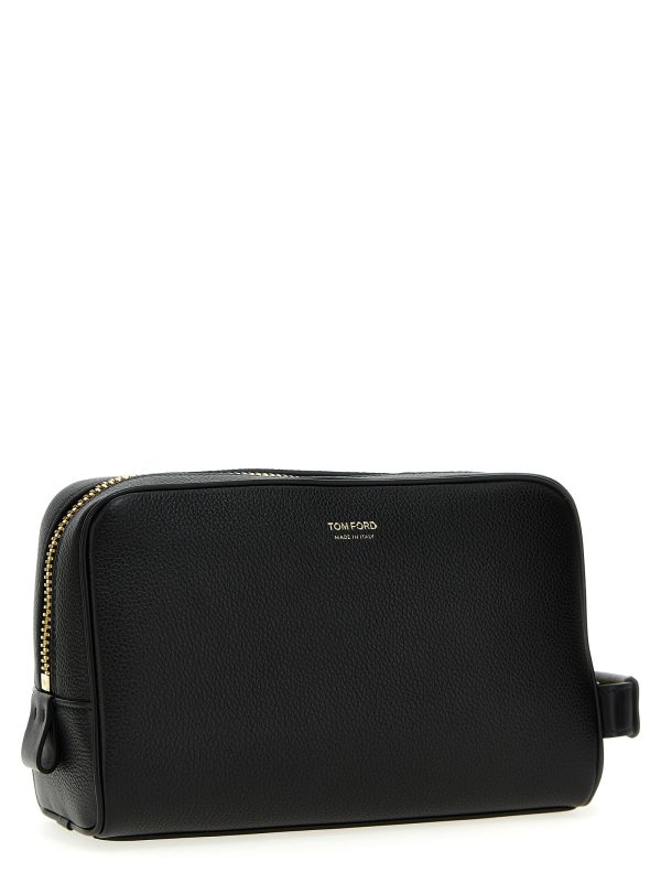 Logo leather beauty case - immagine 2