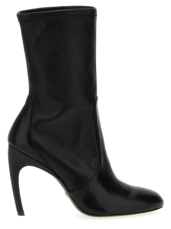 Lux curl ankle boots