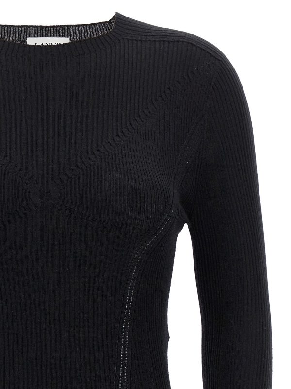 Ribbed sweater - immagine 3