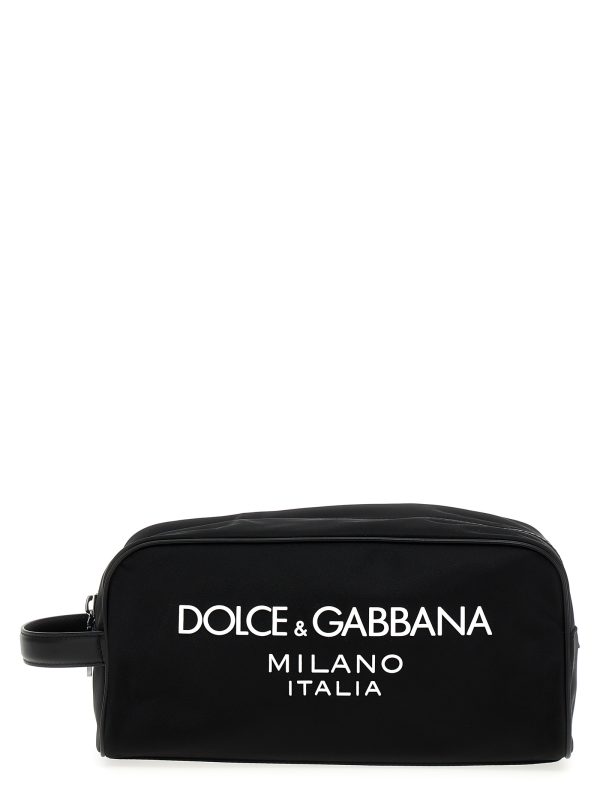 Logo make-up bag