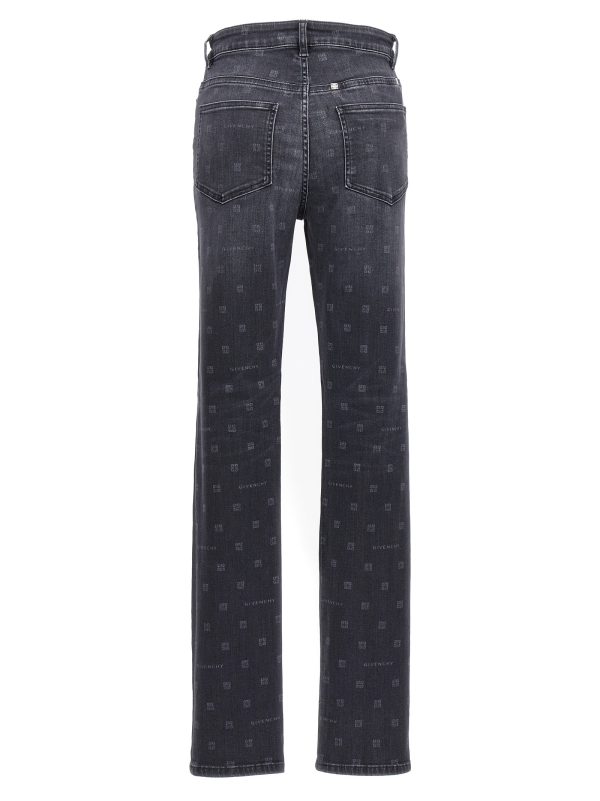 Logo print jeans - immagine 2